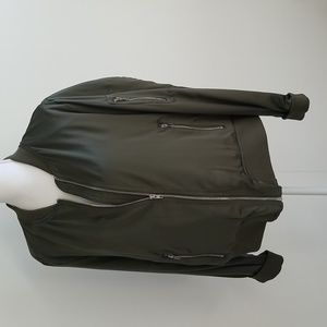 A.N.A womens long sleeve, zipper front jacket. I